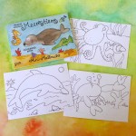 Mini Colouring Book - Marine Life