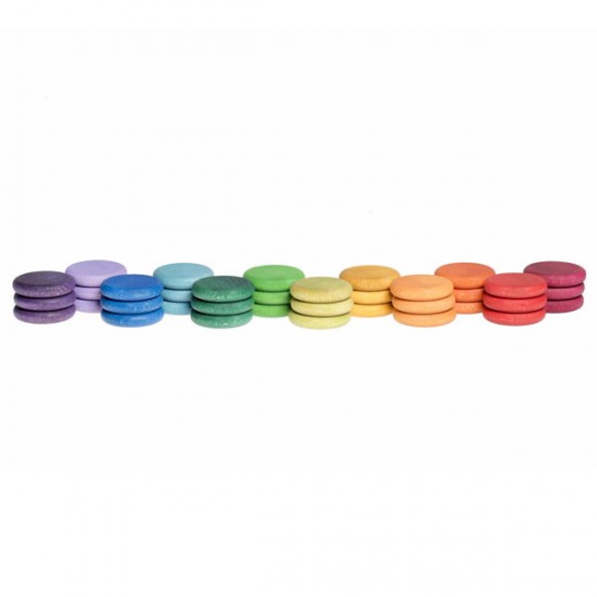 Grapat 36 Rainbow Coins in 12 Colours (16-146)