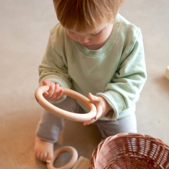 Grapat 3 Large Natural Hoops (18-186)