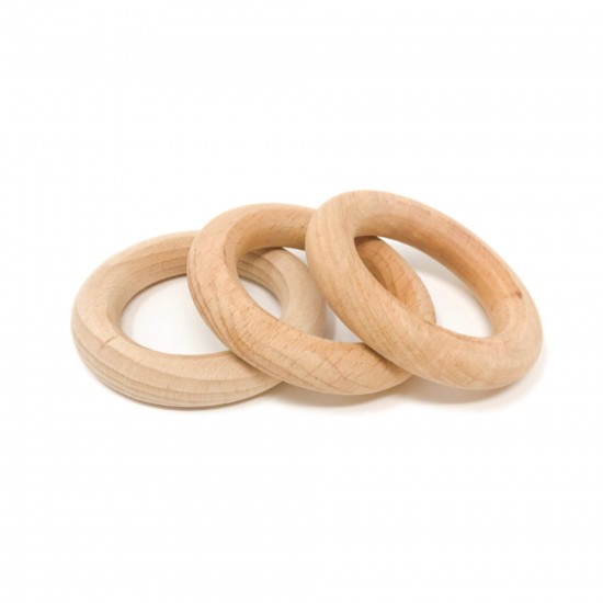 Grapat 3 Small Natural Hoops (18-185)