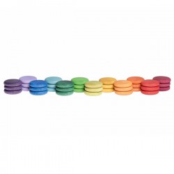 Grapat 36 Rainbow Coins in 12 Colours (16-146)