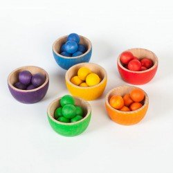 Grapat Rainbow Bowls & Marbles (15-106)
