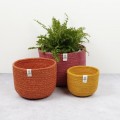 Jute Large Basket Set - Fire