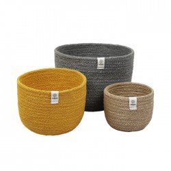 Jute Large Basket Set - beach