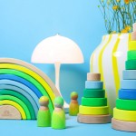 Grimms 10 Piece Tunnel - Neon Green