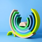 Grimms 10 Piece Tunnel - Neon Green
