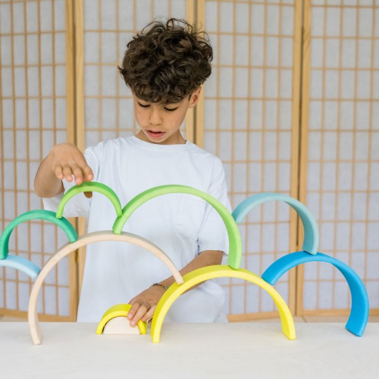 Grimms 10 Piece Tunnel - Neon Green