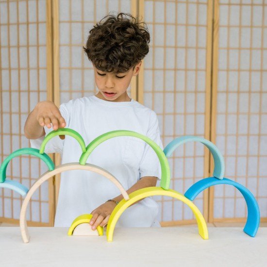Grimms 10 Piece Tunnel - Neon Green