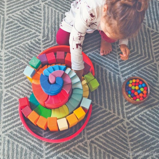 Grimms Counterrotating Stepped Spiral