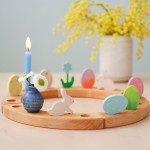 Grimms Celebration Ring Decoration - Easter Eggs - Floral Duo