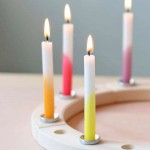 Grimms Candles - Colour Dipped 12 pcs 
