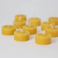 Grimms Tealight Candles - 100% Beeswax NATURAL10pcs