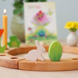 Grimms Celebration Ring Decoration - Easter Set - Batik Green