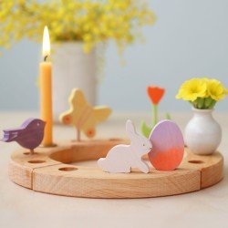 Grimms Celebration Ring Decoration - Easter Set - Batik Orange