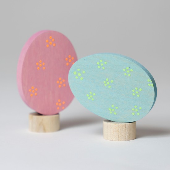 Grimms Celebration Ring Decoration - Easter Eggs - Floral Duo