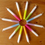 Grimms Candles - Colour Dipped 12 pcs 