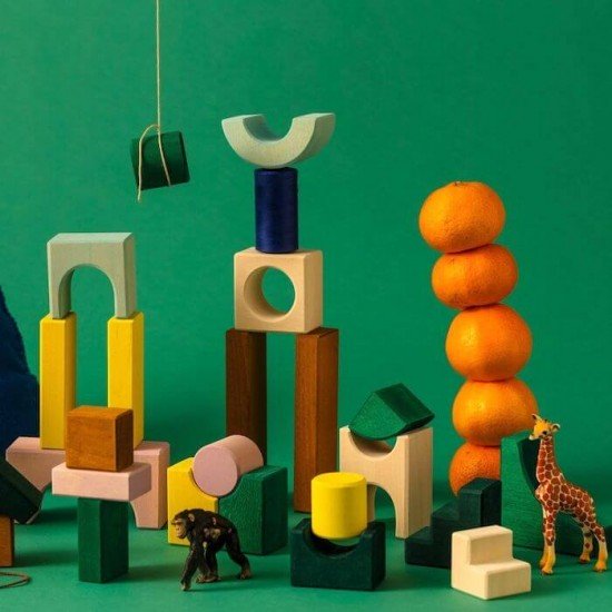 Grimms Small Building Set - Movement