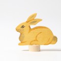Grimms DELUXE Celebration Ring Decoration - Hare Sitting