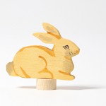 Grimms DELUXE Celebration Ring Decoration - Hare Sitting