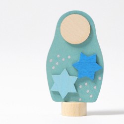 Grimms Celebration Ring Decoration - Russian Doll Star