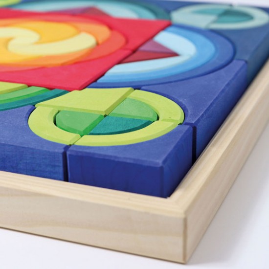 Grimms Building Set - Arcs in Squares 