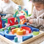 Grimms Building Set - Arcs in Squares 