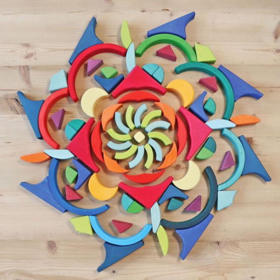 Grimms Building Set - Arcs in Squares 