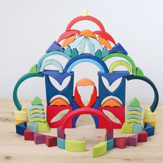 Grimms Building Set - Arcs in Squares 
