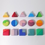 Grimms Building Set - Triangle, Square, Circle 