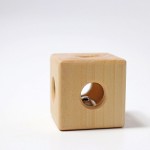 Grimms Rattle - Cube with Bell