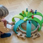 Grimms 12 Piece  Tunnel - Meadow Green