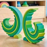 Grimms 12 Piece  Tunnel - Meadow Green