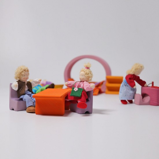 Grimms 'Bauhaus' Mobile Home - Pink