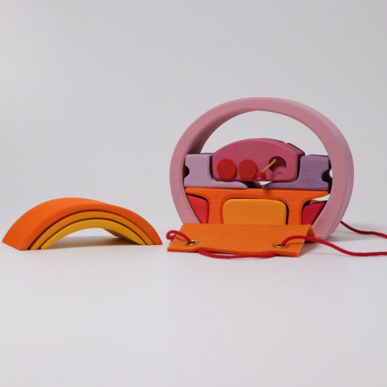 Grimms 'Bauhaus' Mobile Home - Pink