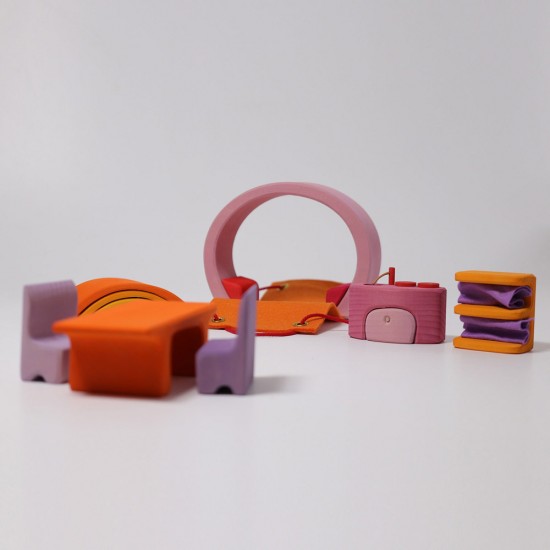 Grimms 'Bauhaus' Mobile Home - Pink