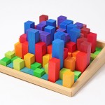 Grimms Stepped Counting Blocks - Small