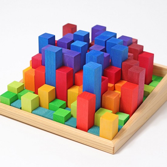 Grimms Stepped Counting Blocks - Small