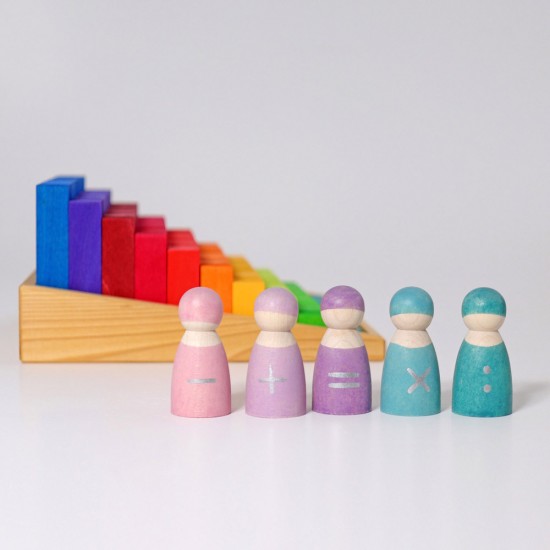 Grimms Stepped Counting Blocks - Small