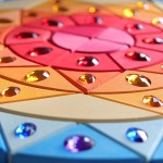 Grimms Sparkling Mandala Sun Puzzle