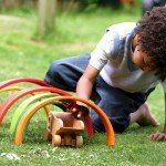 Grimms 12 Piece Tunnel - Rainbow