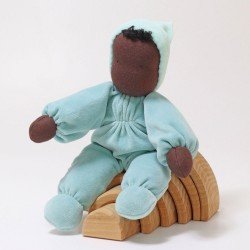 Grimms Soft Toddler Doll - Aqua