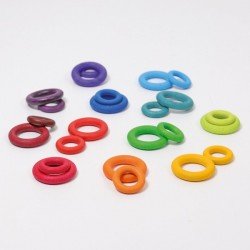 Grimms Building Rings - Rainbow
