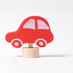 Grimms Celebration Ring Decoration - Car Red