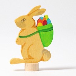 Grimms DELUXE Celebration Ring Decoration - Easter Hare