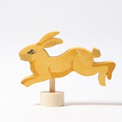 Grimms DELUXE Celebration Ring Decoration - Hare Running