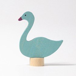 Grimms Celebration Ring Decoration - Swan
