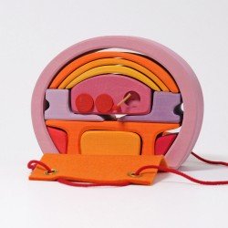 Grimms 'Bauhaus' Mobile Home - Pink