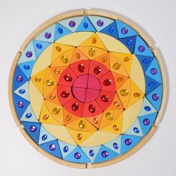 Grimms Sparkling Mandala Sun Puzzle