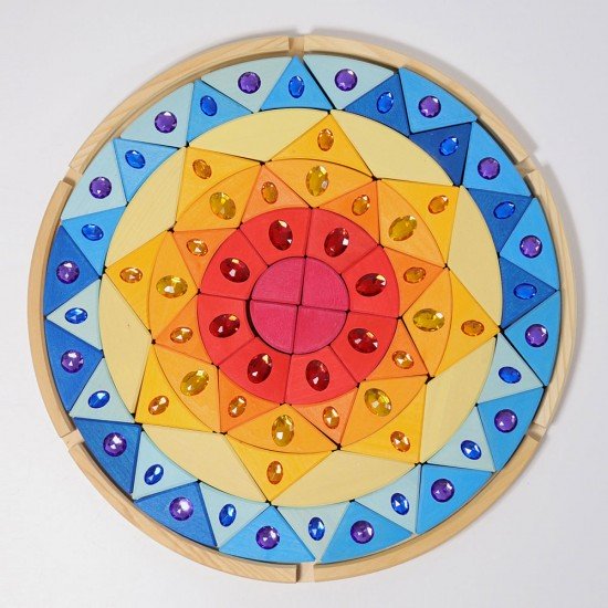 Grimms Sparkling Mandala Sun Puzzle
