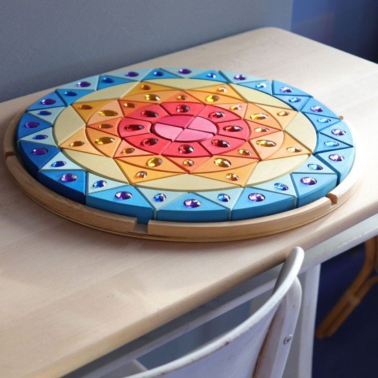 Grimms Sparkling Mandala Sun Puzzle